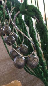 Weights on the warping trapeze - fishing weights