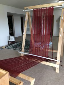 warping trapeze - warp completely weighted